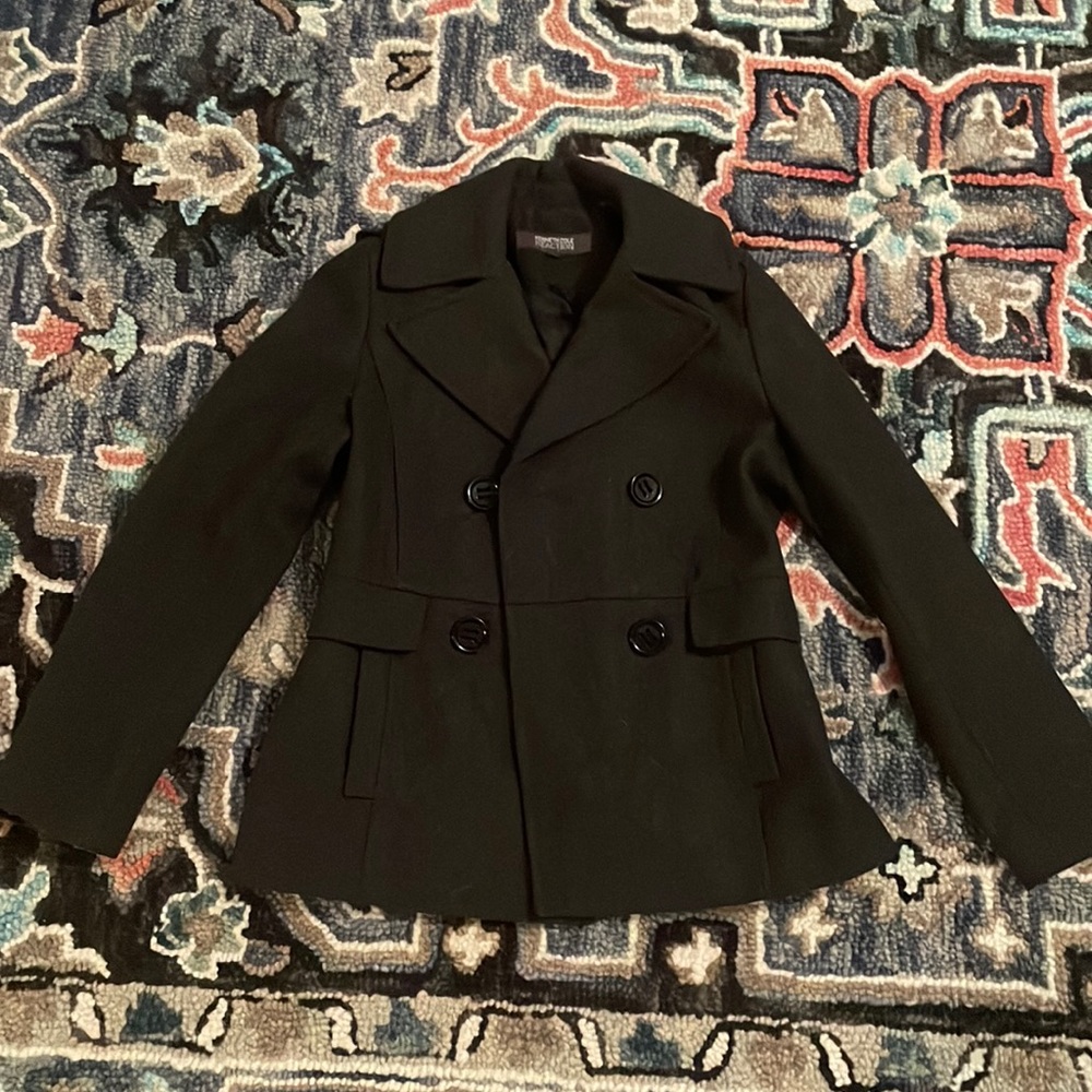 Kenneth Cole Reaction Gray Pea coat